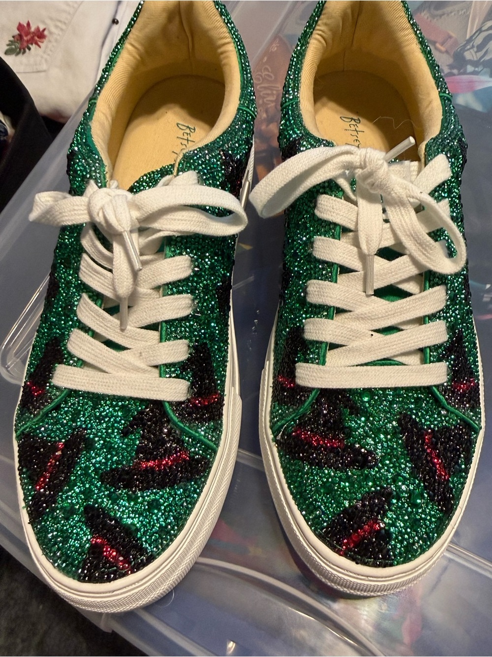 Betsy Johnson ( wicked Style) low tops, NWOT sz 9 - Picture 3 of 5